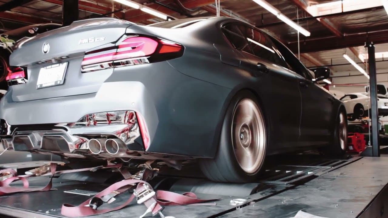 2022 BMW M5 CS Stock HP & TQ Dyno Results!